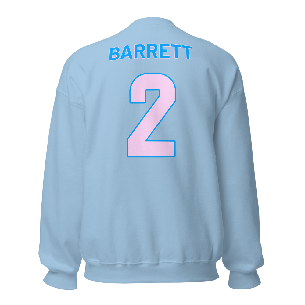 Khloe Barrett | Jersey Style Crewneck Sweatshirt