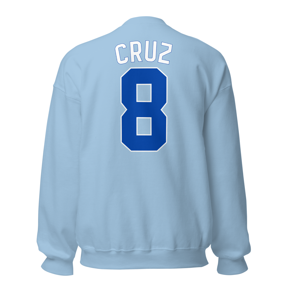 Steven Cruz | Jersey Style Crewneck Sweatshirt