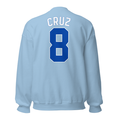 Steven Cruz | Jersey Style Crewneck Sweatshirt