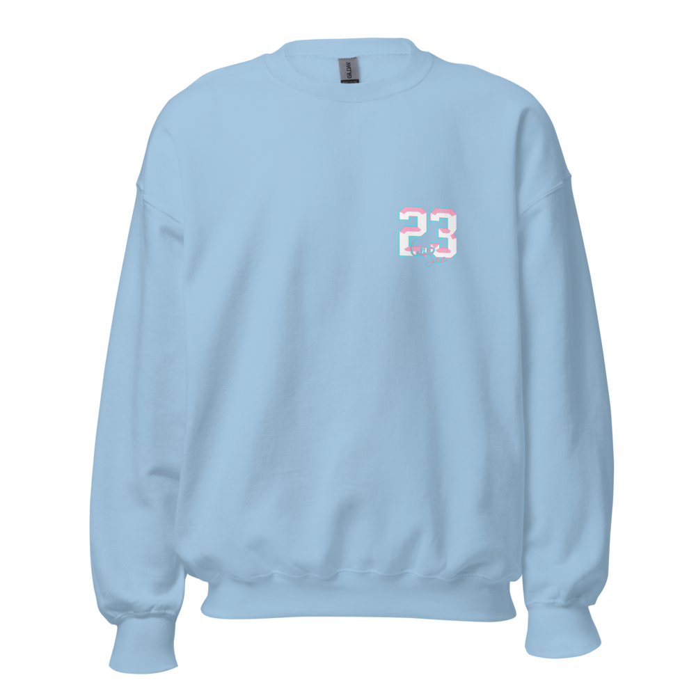 Cali Davis | Jersey Style Crewneck Sweatshirt