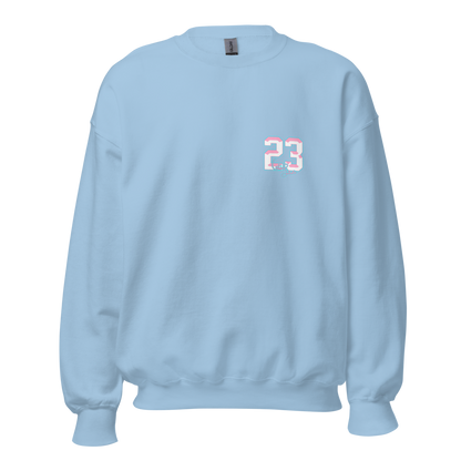 Cali Davis | Jersey Style Crewneck Sweatshirt