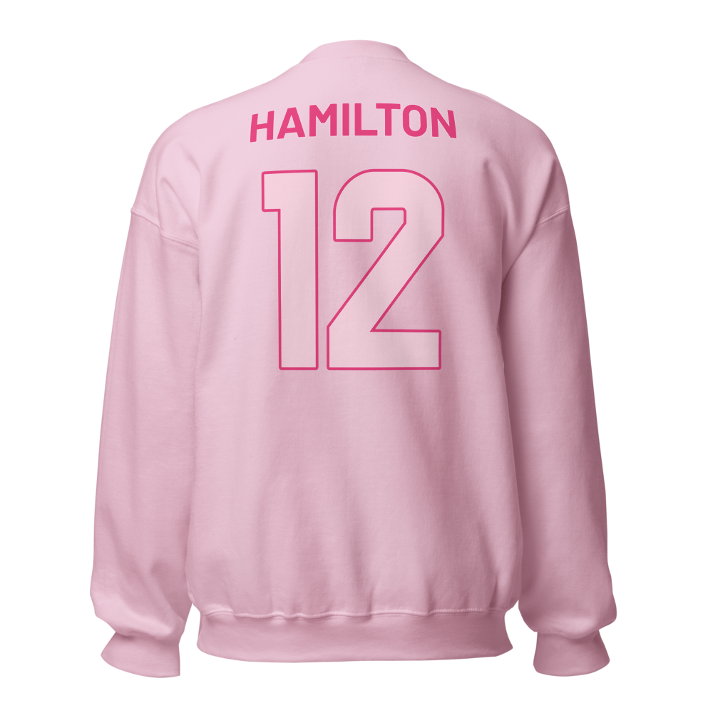 Jolie Hamilton | Jersey Style Crewneck Sweatshirt
