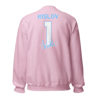Andie Rislov | Jersey Style Crewneck Sweatshirt