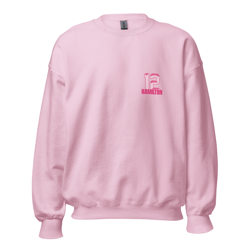 Jolie Hamilton | Jersey Style Crewneck Sweatshirt
