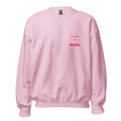 Jolie Hamilton | Jersey Style Crewneck Sweatshirt