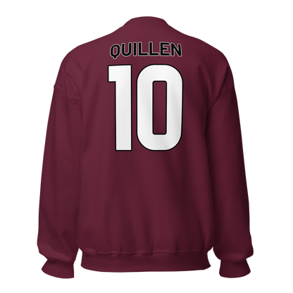 Jordan Quillen | Jersey Style Crewneck Sweatshirt