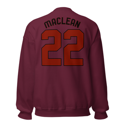 Lukas MacLean | Jersey Style Crewneck Sweatshirt
