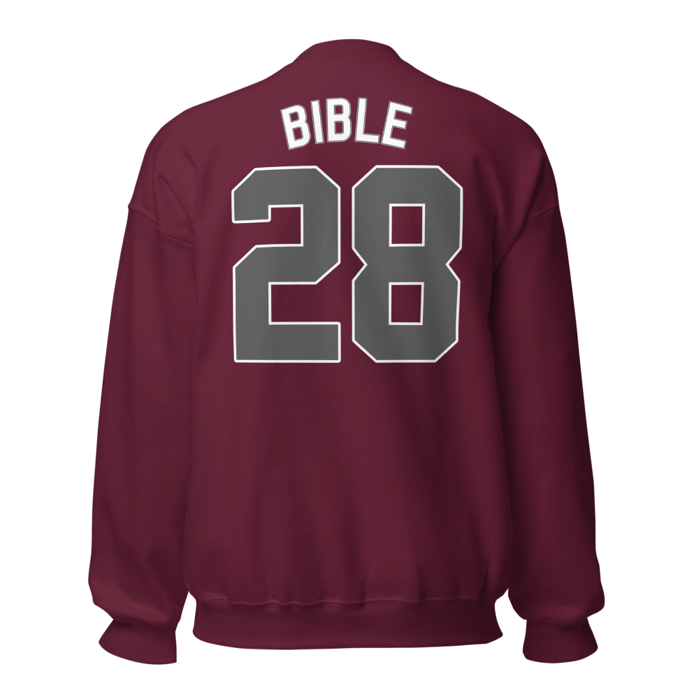 Lilyannah Bible | Jersey Style Crewneck Sweatshirt