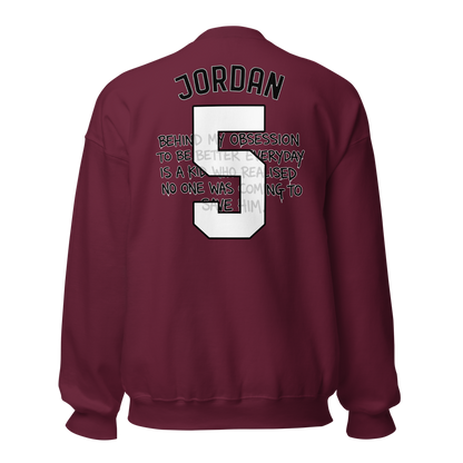 Tremayne Jordan | Jersey Style Crewneck Sweatshirt