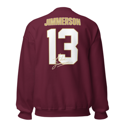 Adae Jimmerson | Jersey Style Crewneck Sweatshirt