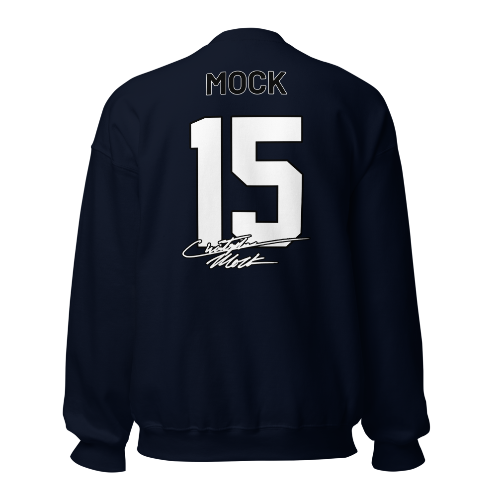 Chris Mock | Jersey Style Crewneck Sweatshirt