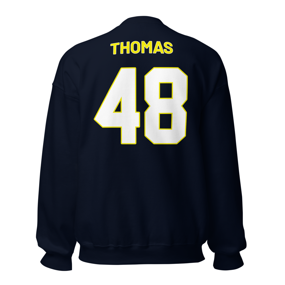 David Thomas | Jersey Style Crewneck Sweatshirt