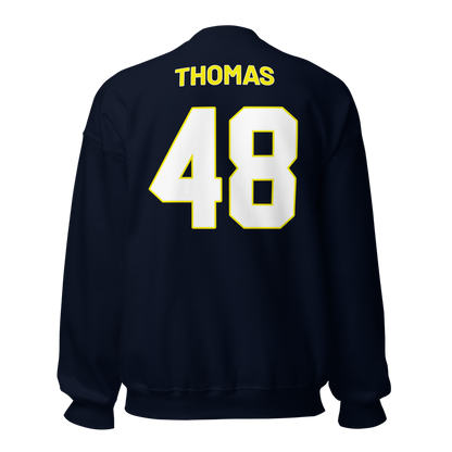 David Thomas | Jersey Style Crewneck Sweatshirt