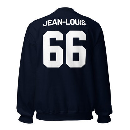 Jonathan Jean-Louis | Jersey Style Crewneck Sweatshirt