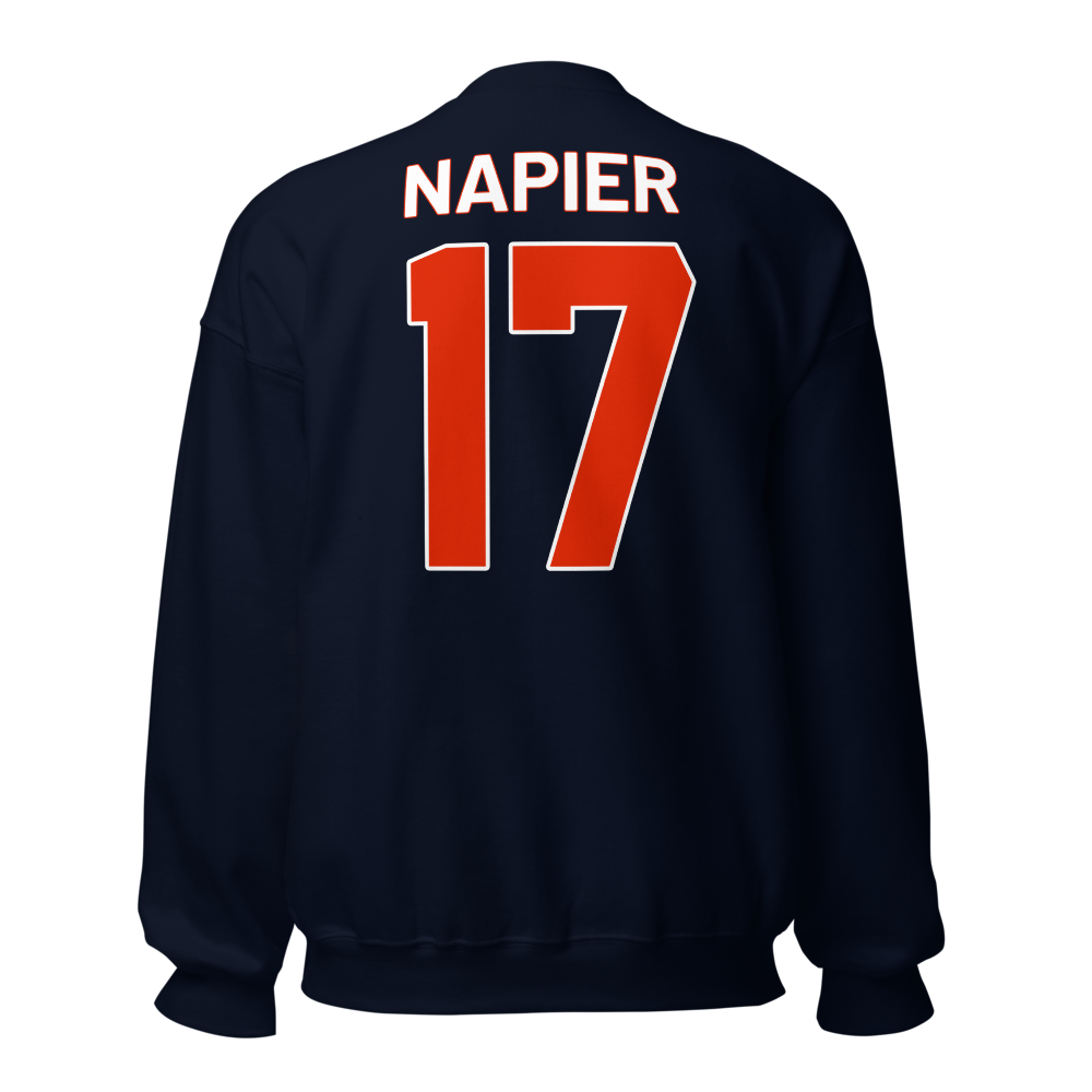 Javeir Napier | Jersey Style Crewneck Sweatshirt