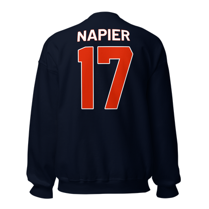 Javeir Napier | Jersey Style Crewneck Sweatshirt