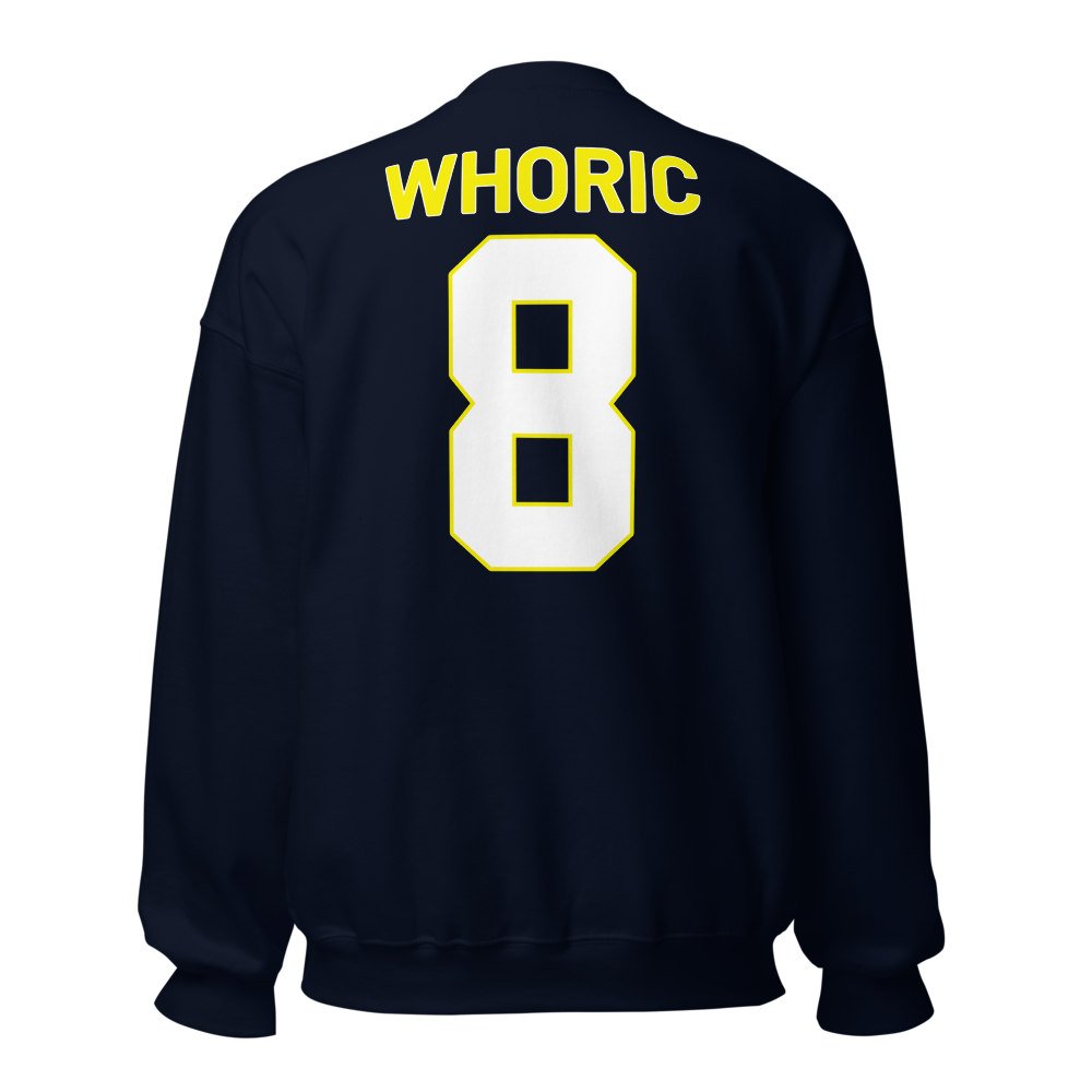 Ty Whoric | Jersey Style Crewneck Sweatshirt