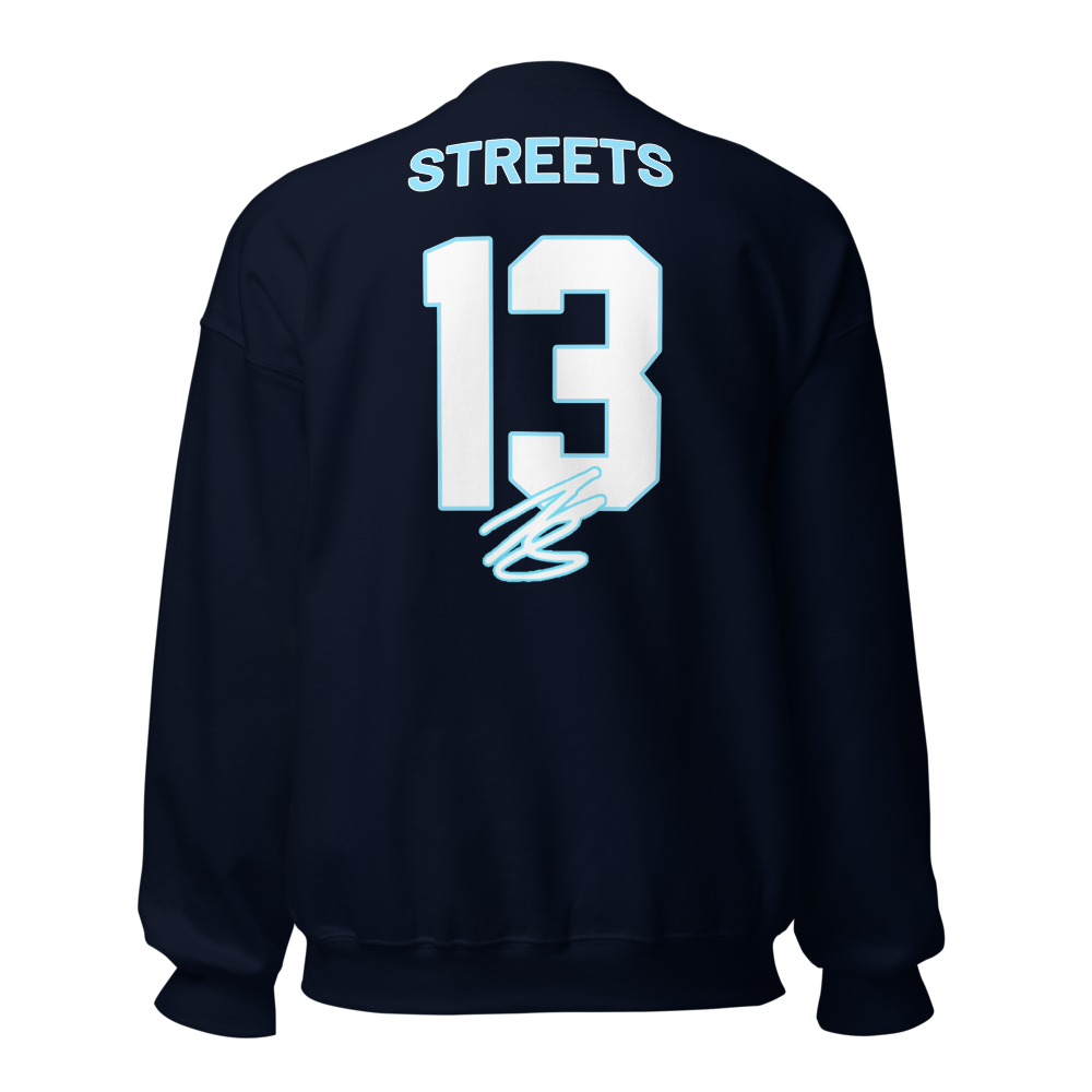 Terik Streets | Jersey Style Crewneck Sweatshirt