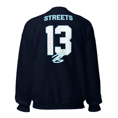 Terik Streets | Jersey Style Crewneck Sweatshirt