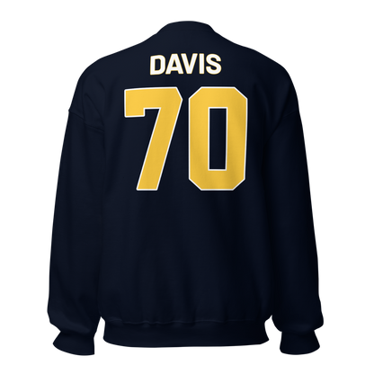 KJ Davis | Jersey Style Crewneck Sweatshirt