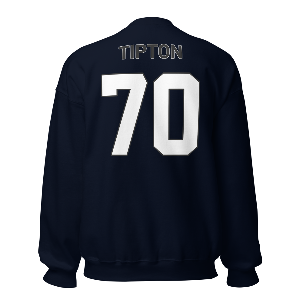 Max Tipton | Jersey Style Crewneck Sweatshirt