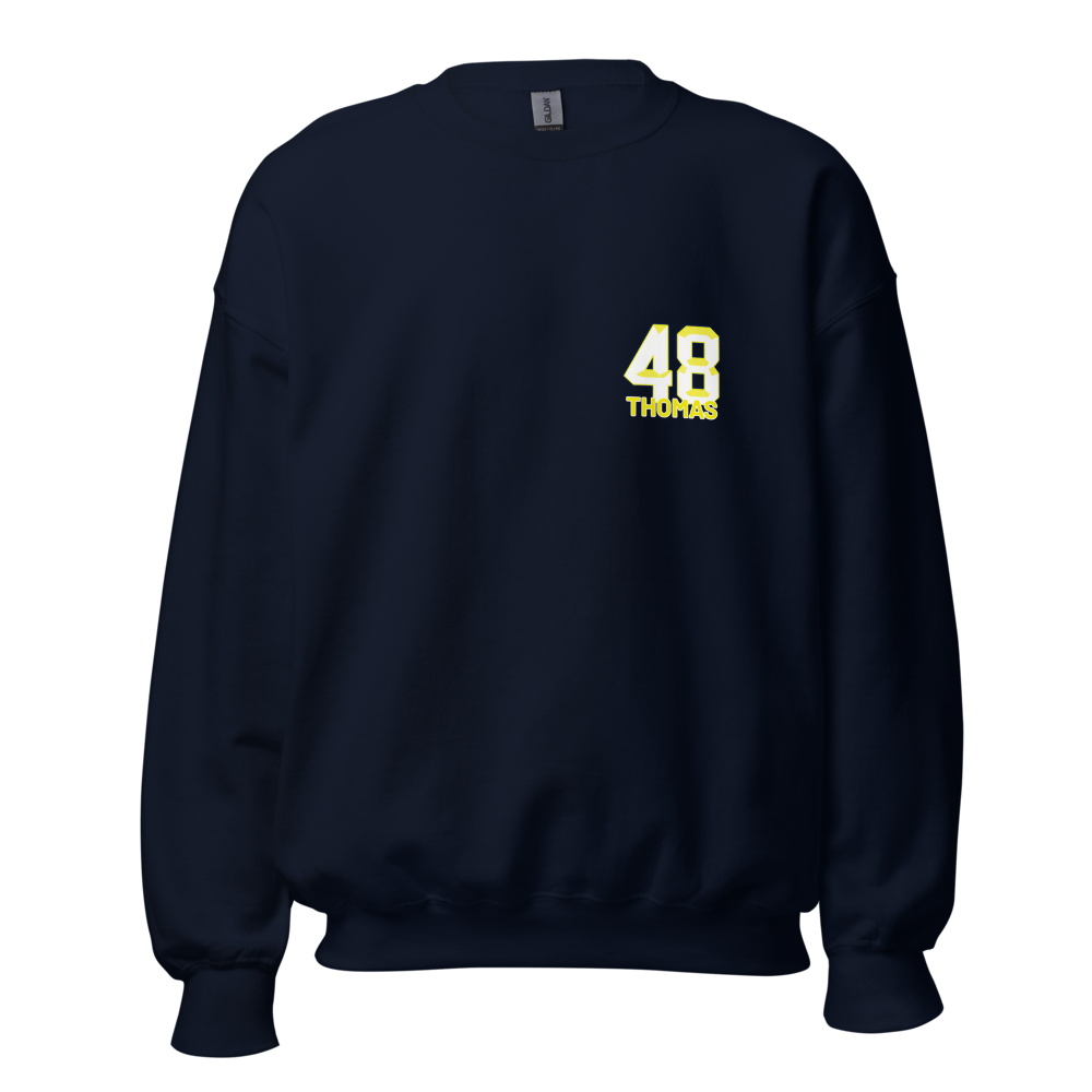 David Thomas | Jersey Style Crewneck Sweatshirt