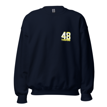 David Thomas | Jersey Style Crewneck Sweatshirt