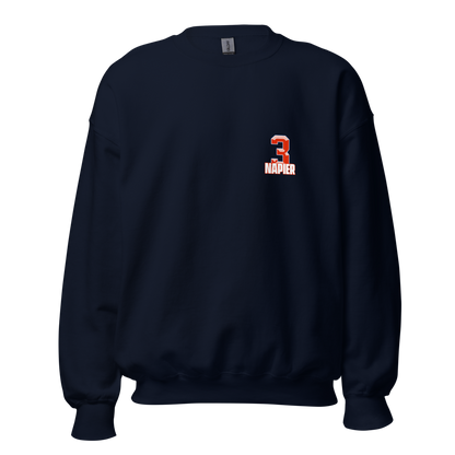 Javeir Napier | Jersey Style Crewneck Sweatshirt