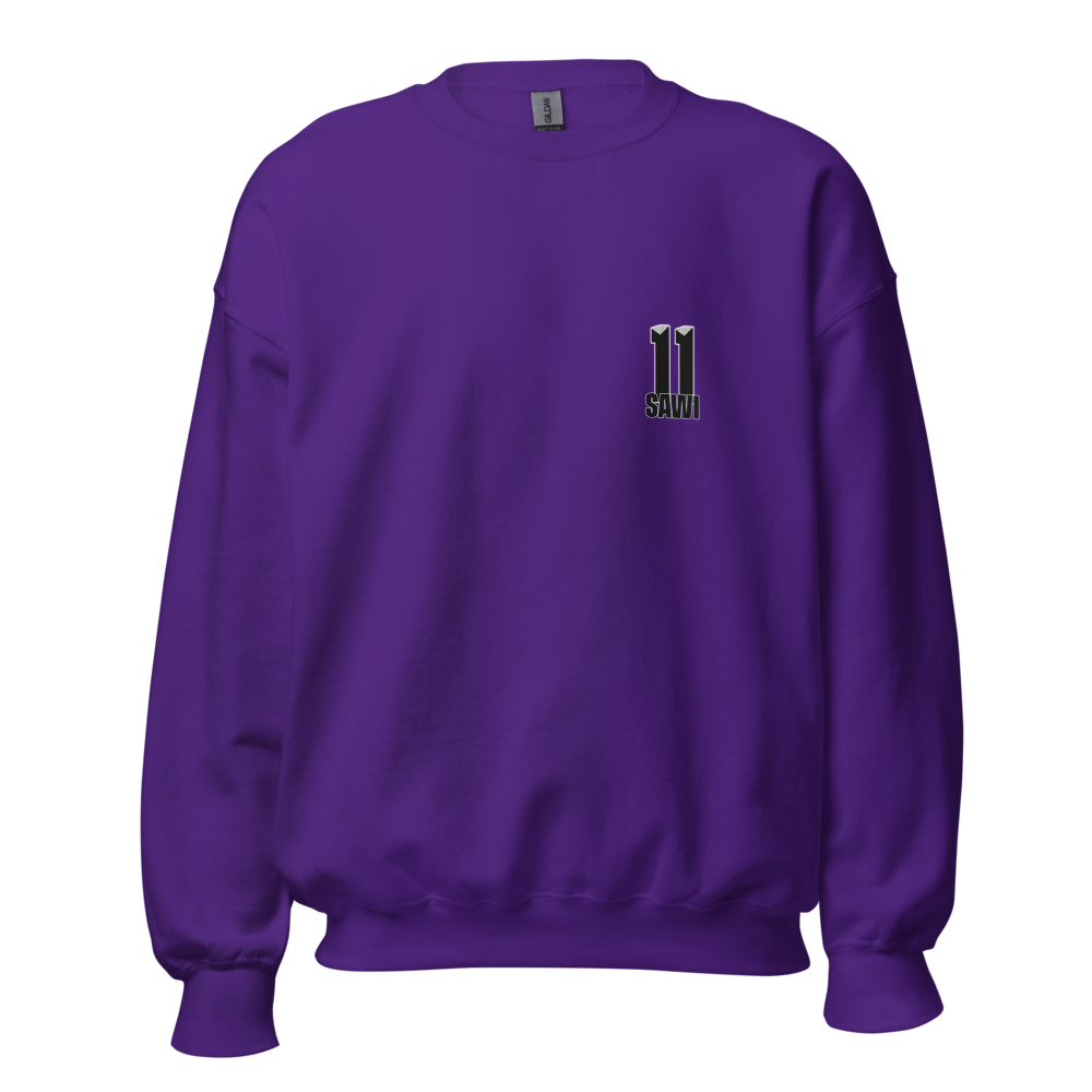 Ava Sawi | Jersey Style Crewneck Sweatshirt
