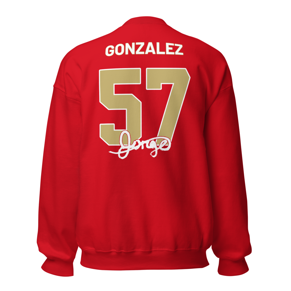 Jorge Gonzalez | Jersey Style Crewneck Sweatshirt