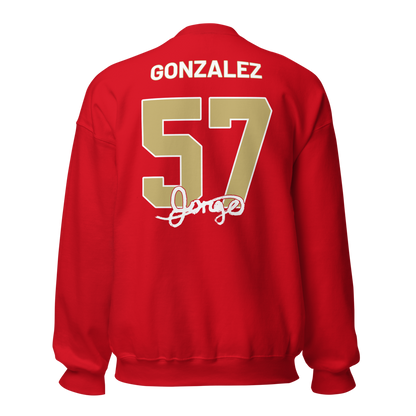 Jorge Gonzalez | Jersey Style Crewneck Sweatshirt