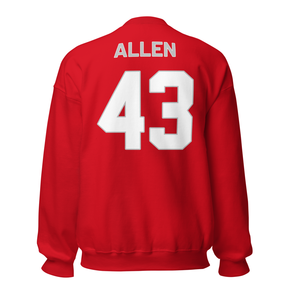 MarQuis Allen | Jersey Style Crewneck Sweatshirt