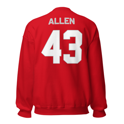 MarQuis Allen | Jersey Style Crewneck Sweatshirt