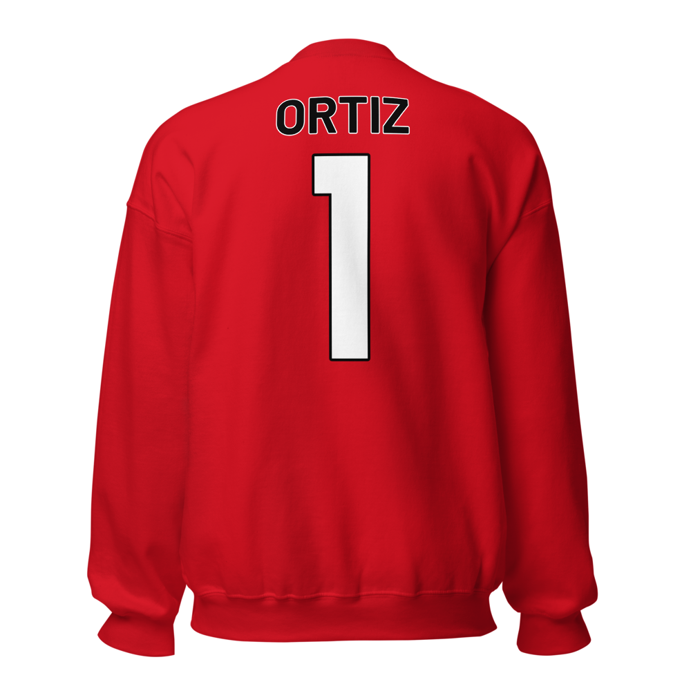 Eroz Ortiz | Jersey Style Crewneck Sweatshirt