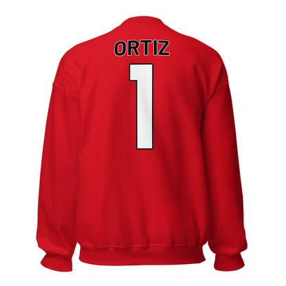 Eroz Ortiz | Jersey Style Crewneck Sweatshirt