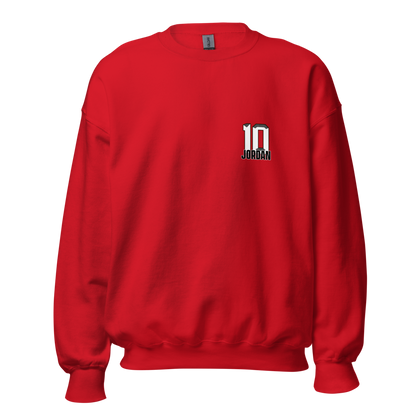 Jordan Quillen | Jersey Style Crewneck Sweatshirt