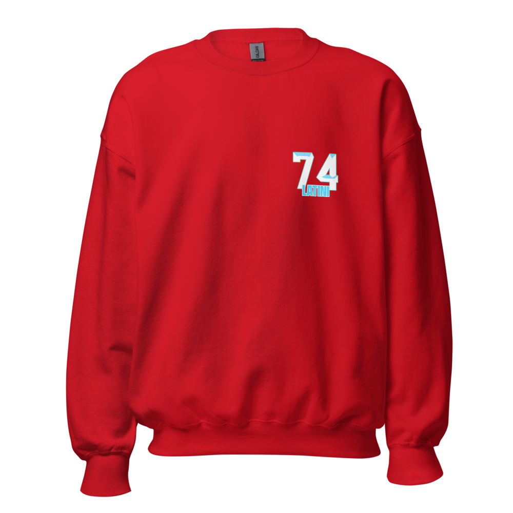 Hezikyah Latini | Jersey Style Crewneck Sweatshirt