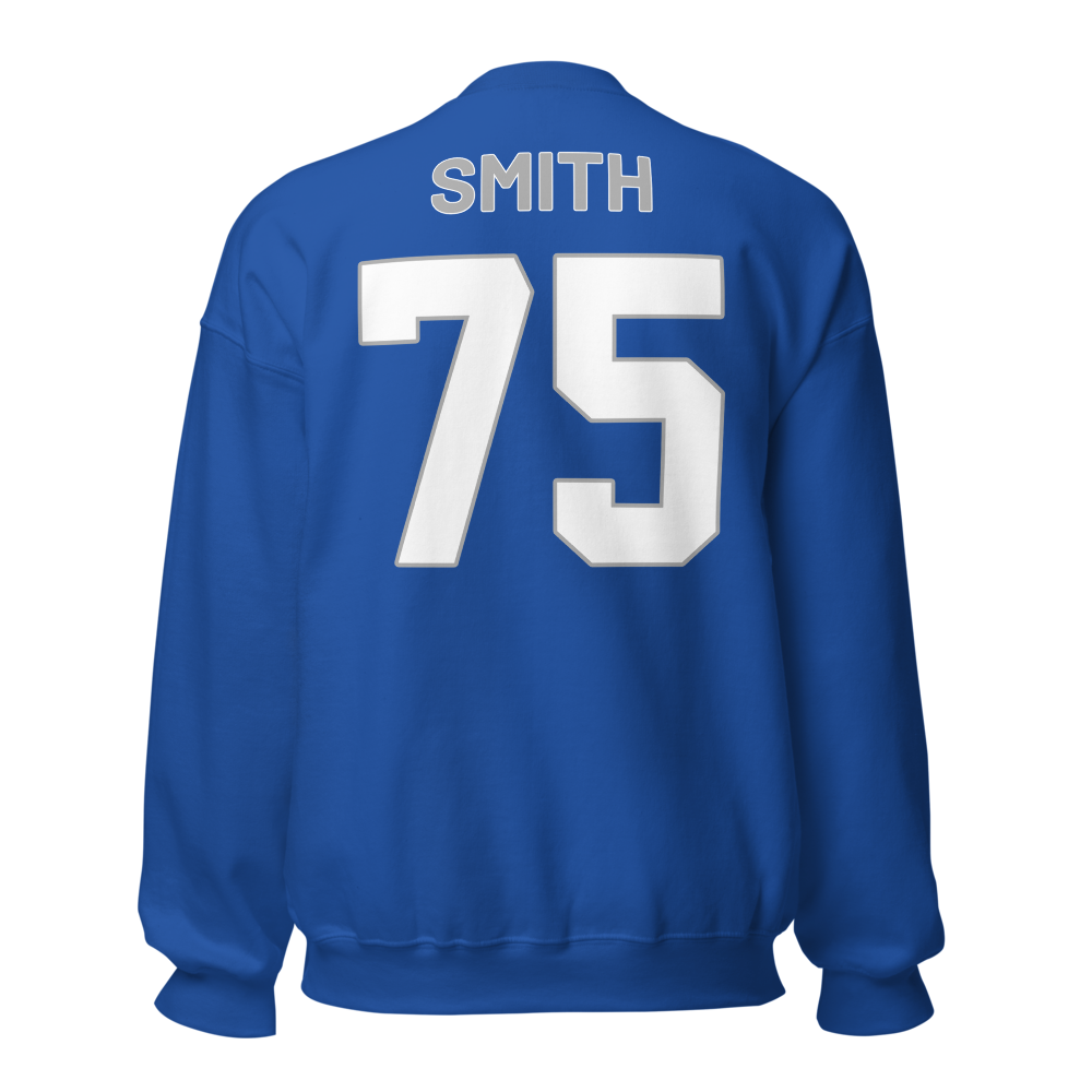 Clayton Smith | Jersey Style Crewneck Sweatshirt
