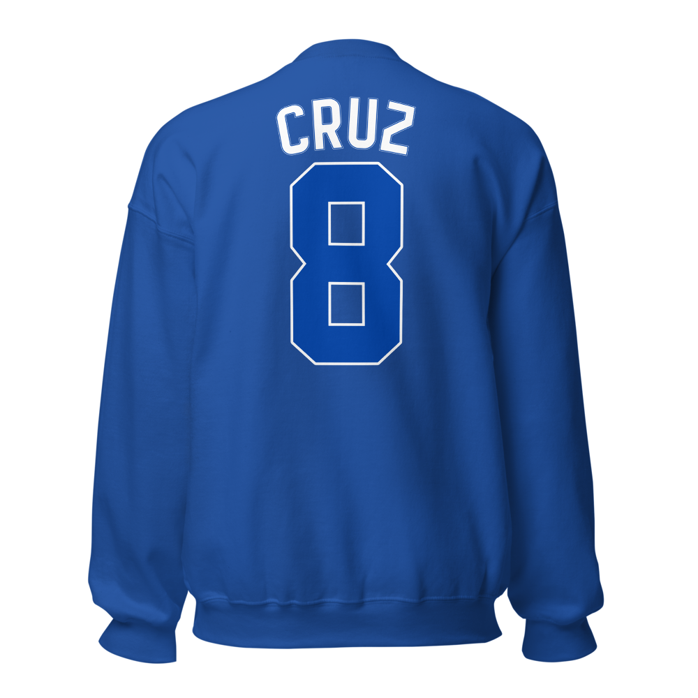 Steven Cruz | Jersey Style Crewneck Sweatshirt