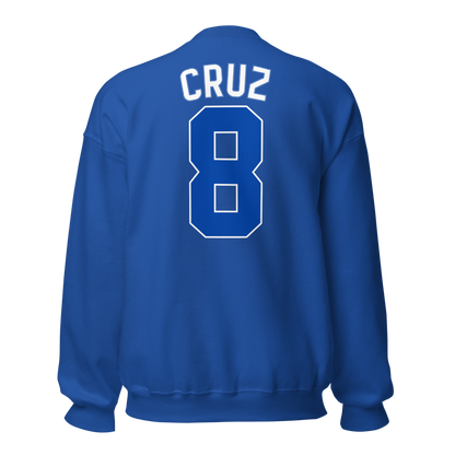 Steven Cruz | Jersey Style Crewneck Sweatshirt