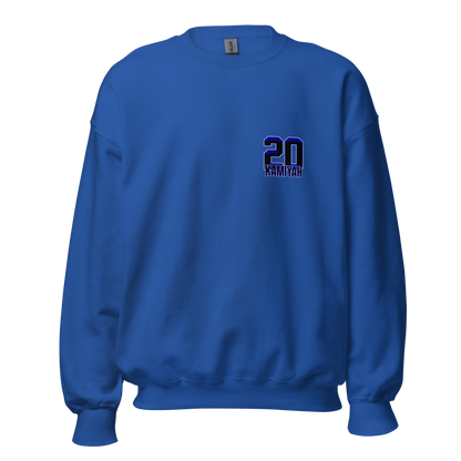 Kamiyah Malone | Jersey Style Crewneck Sweatshirt