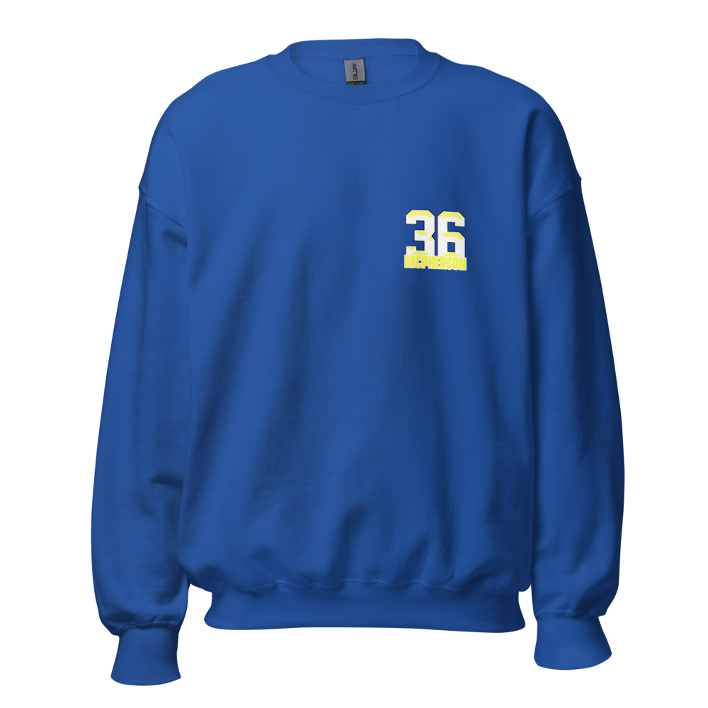 Malachi McPherson | Jersey Style Crewneck Sweatshirt