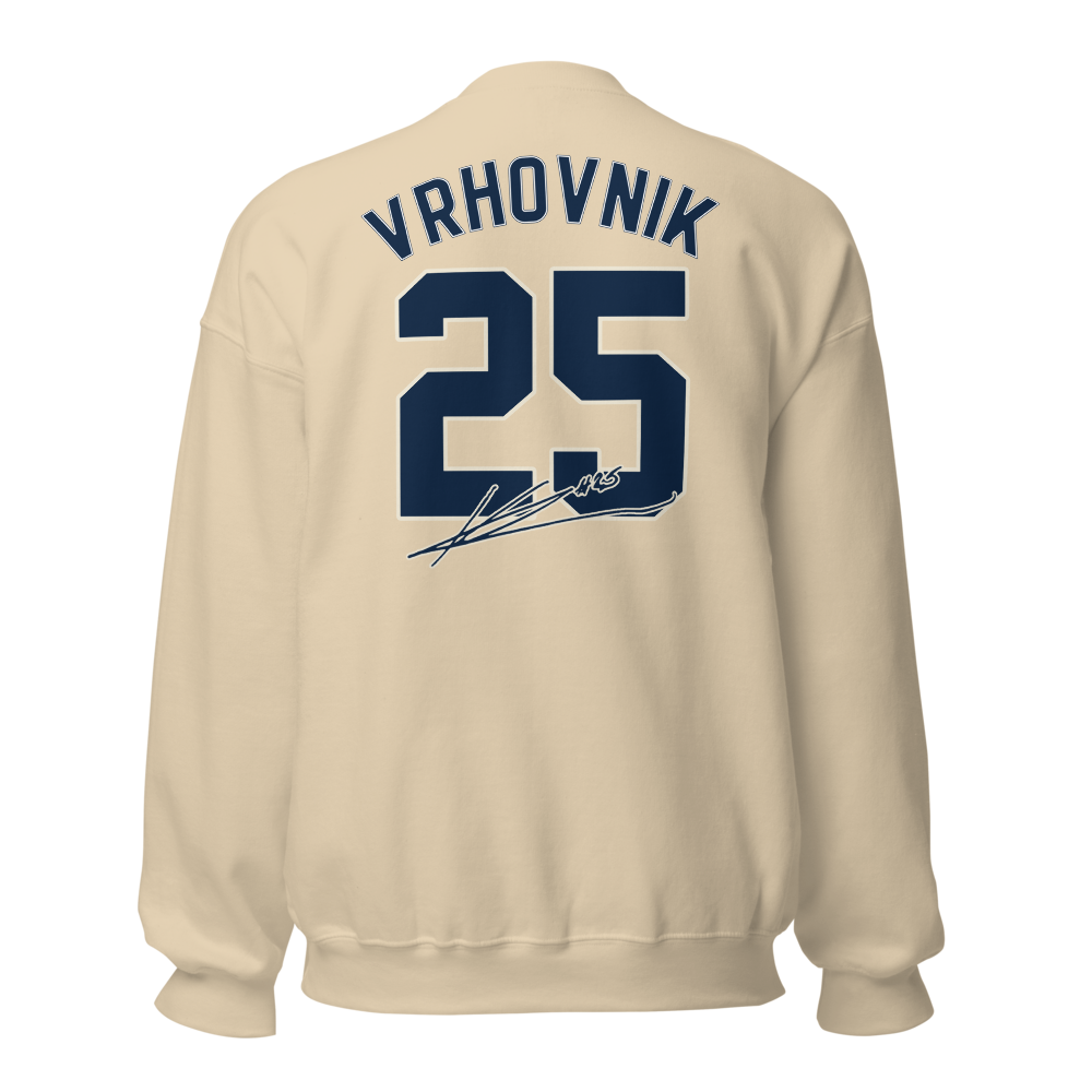 Kristian Vrhovnik | Jersey Style Crewneck Sweatshirt