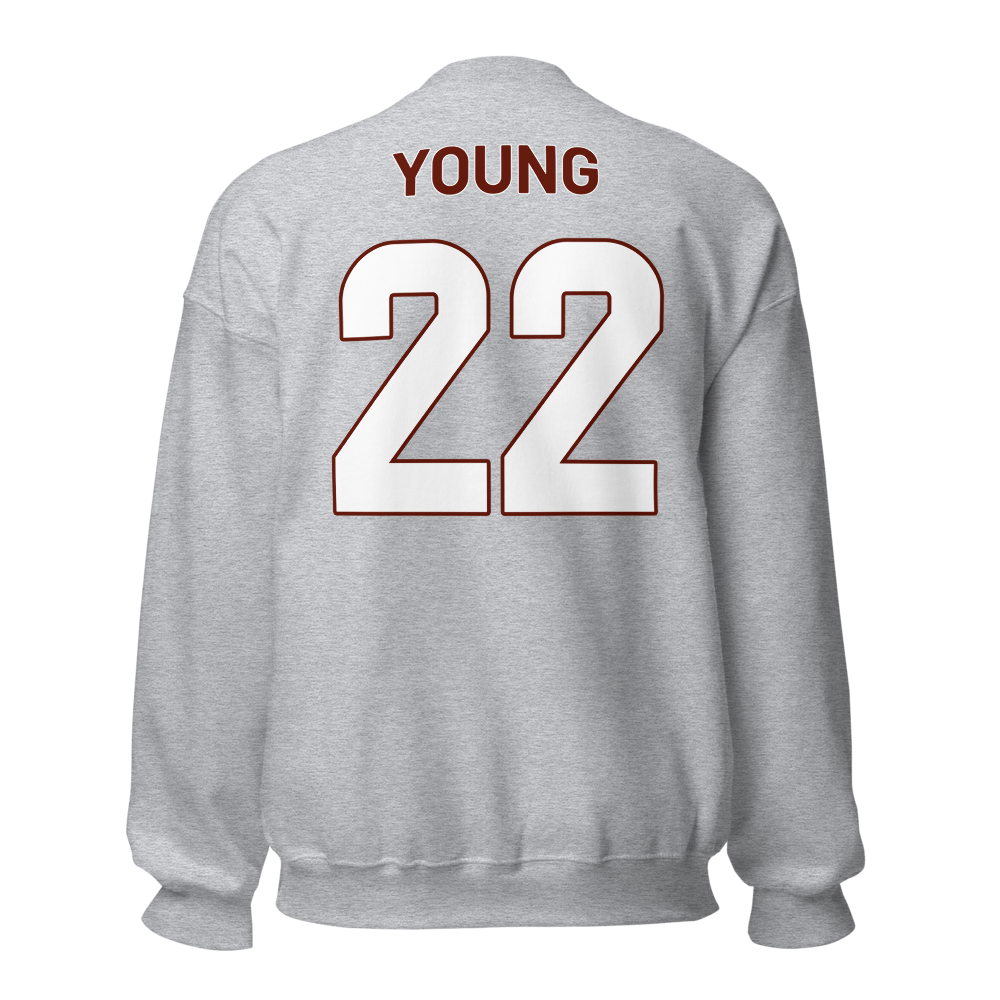 Avery Young | Jersey Style Crewneck Sweatshirt