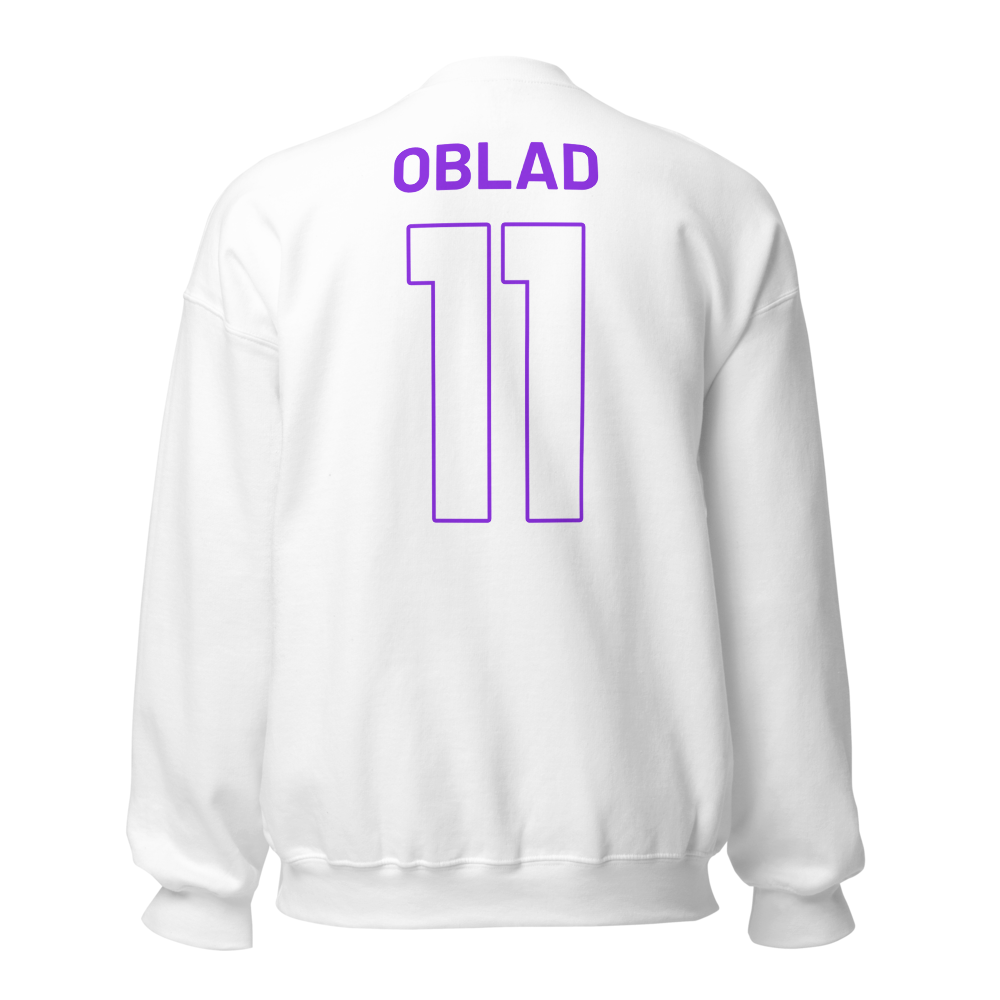 Gentry Oblad | Jersey Style Crewneck Sweatshirt
