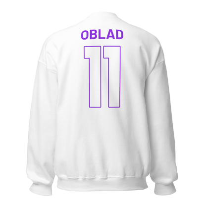 Gentry Oblad | Jersey Style Crewneck Sweatshirt