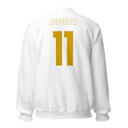 Elijah White | Jersey Style Crewneck Sweatshirt