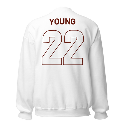 Avery Young | Jersey Style Crewneck Sweatshirt