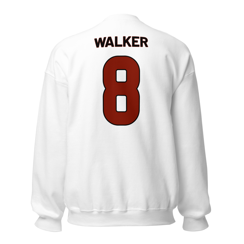 Kiran Walker | Jersey Style Crewneck Sweatshirt