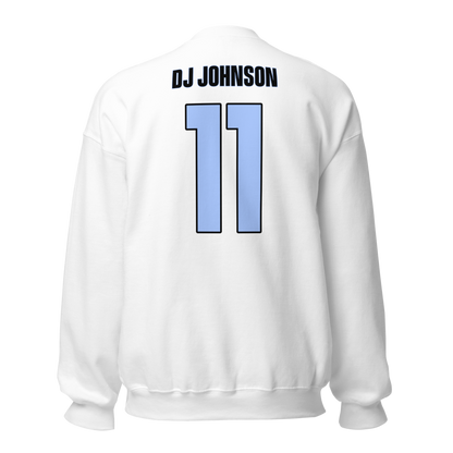 Donnell Johnson | Jersey Style Crewneck Sweatshirt